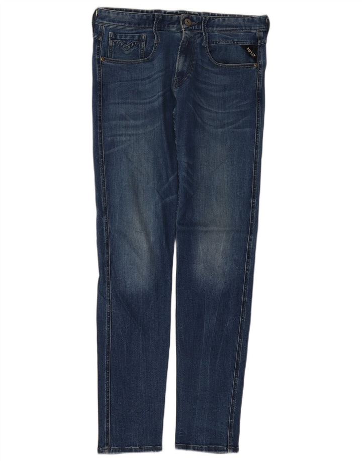 Jeans Replay Anbass Slim da donna W29 L31 Blu