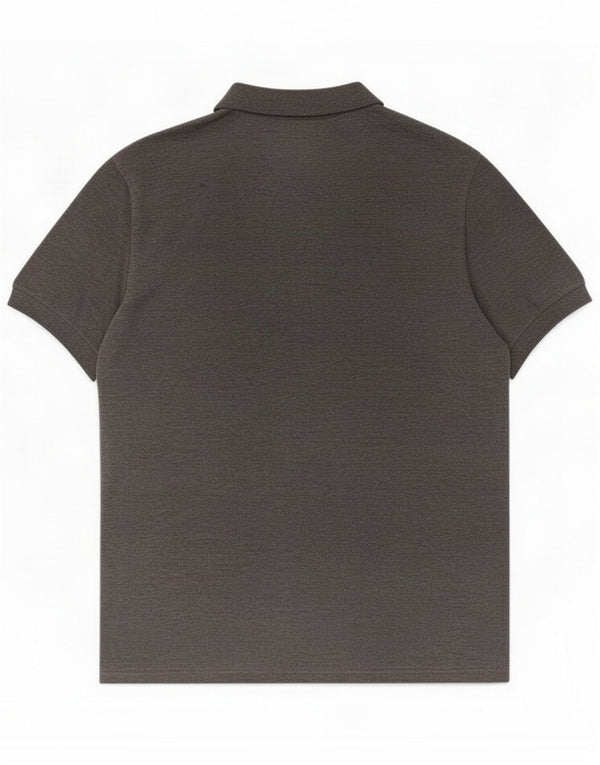 Polo da uomo Lotto XL in cotone mélange grigio