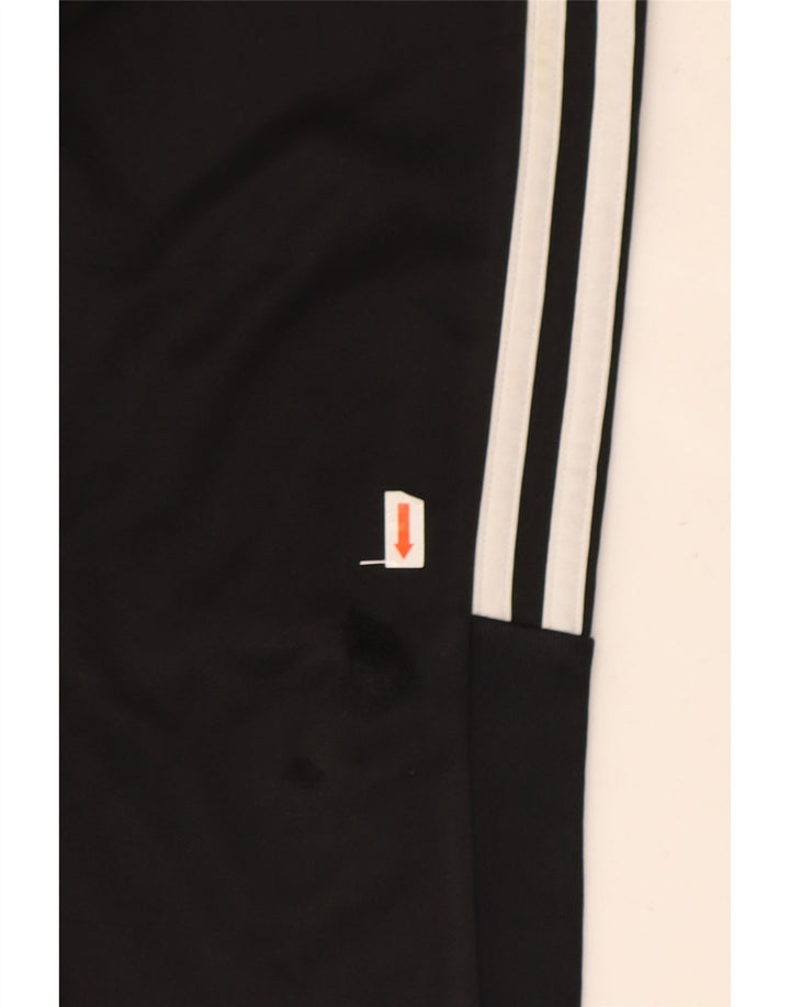 Pantaloni della tuta Adidas Aeroready da ragazzo 11-12 anni in poliestere nero