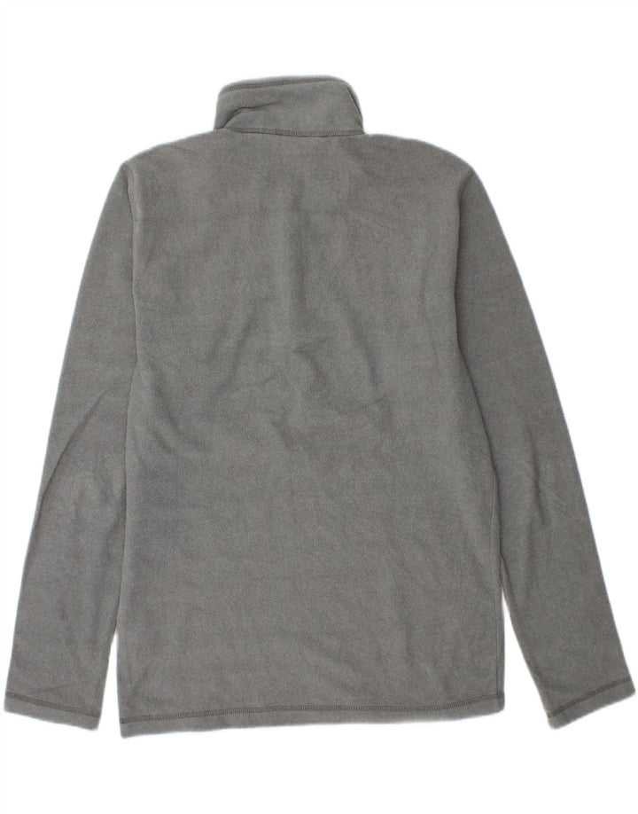 THE NORTH FACE Maglione in pile da uomo con collo e zip piccolo poliestere grigio