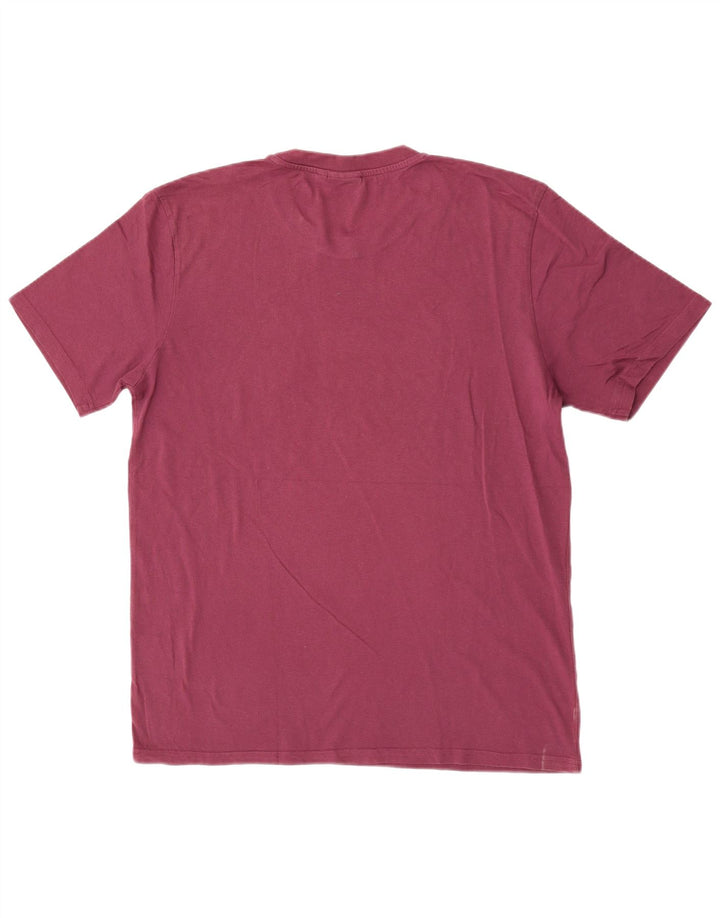 T-shirt grafica da uomo Ellesse Top grande in cotone marrone