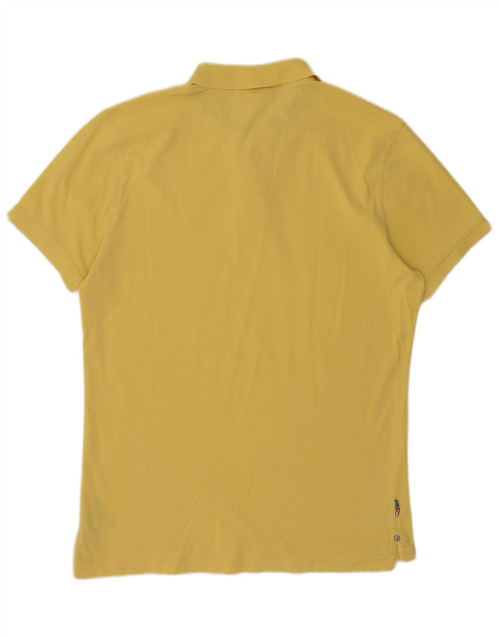 BLAUER Polo Uomo Large in Cotone Giallo