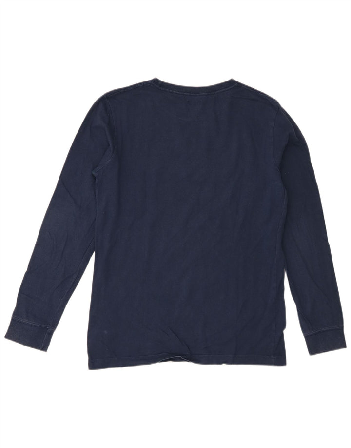 Maglietta grafica da ragazzo Levi's a maniche lunghe 15-16 anni in cotone blu navy