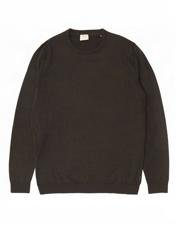 Maglione maglione girocollo da uomo Jack & Jones XL grigio