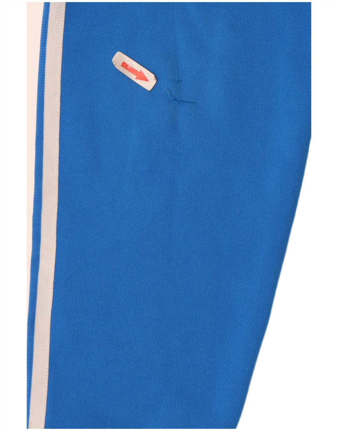 Maglione con cappuccio e zip grafica Adidas da uomo in poliestere blu medio