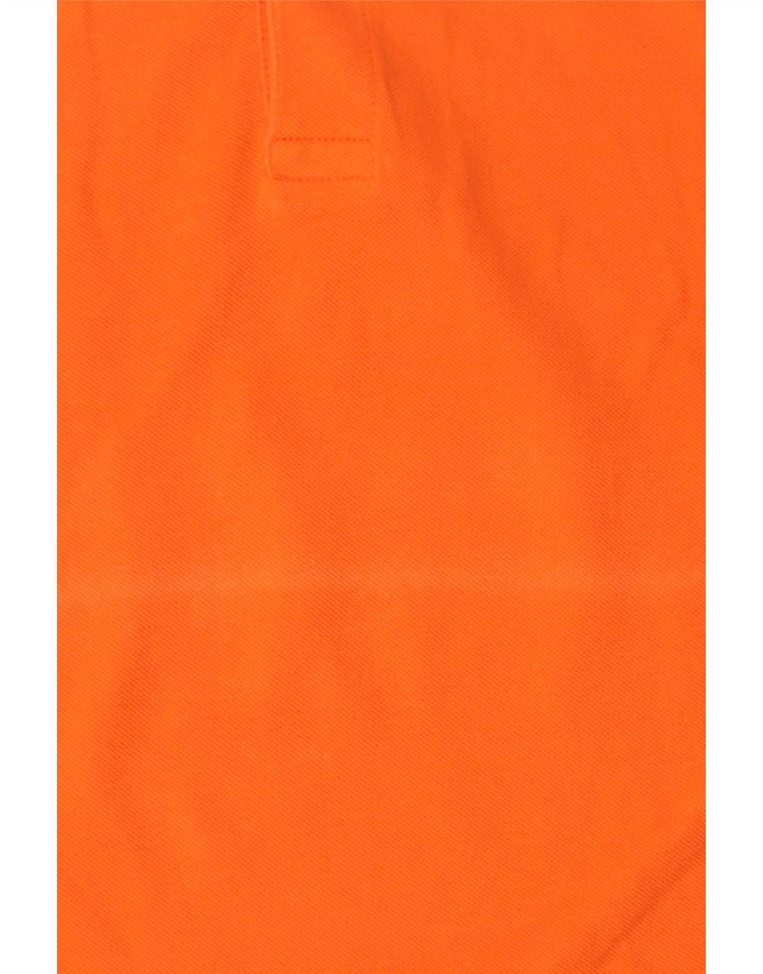 Polo Diadora Uomo Cotone Rigato Grande Arancione