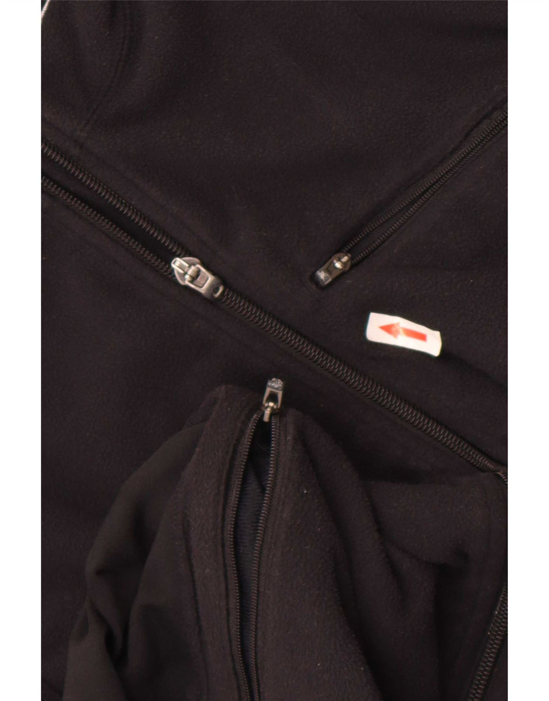 Giacca in pile Nike da donna US 8/10 Medium Nero Poliestere