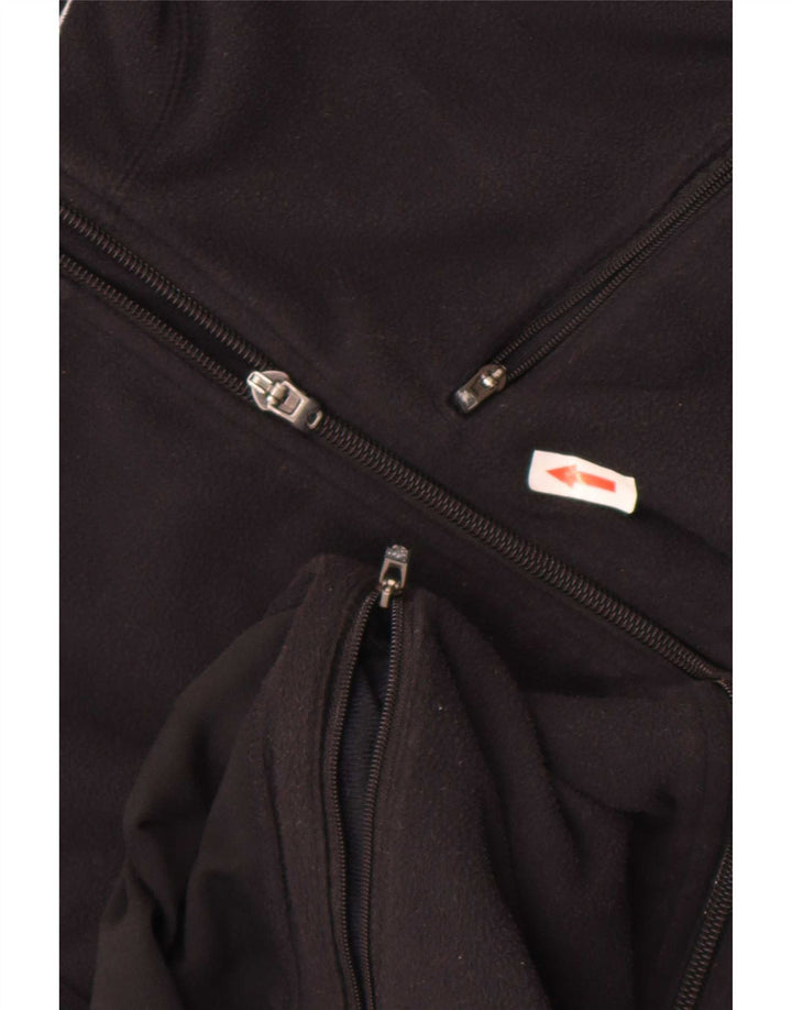 Giacca in pile Nike da donna US 8/10 Medium Nero Poliestere