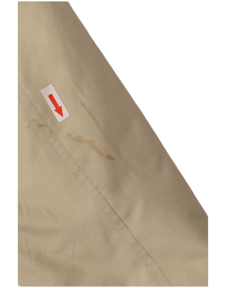 Cappotto imbottito con cappuccio da donna Woolrich UK 14 medio bianco sporco