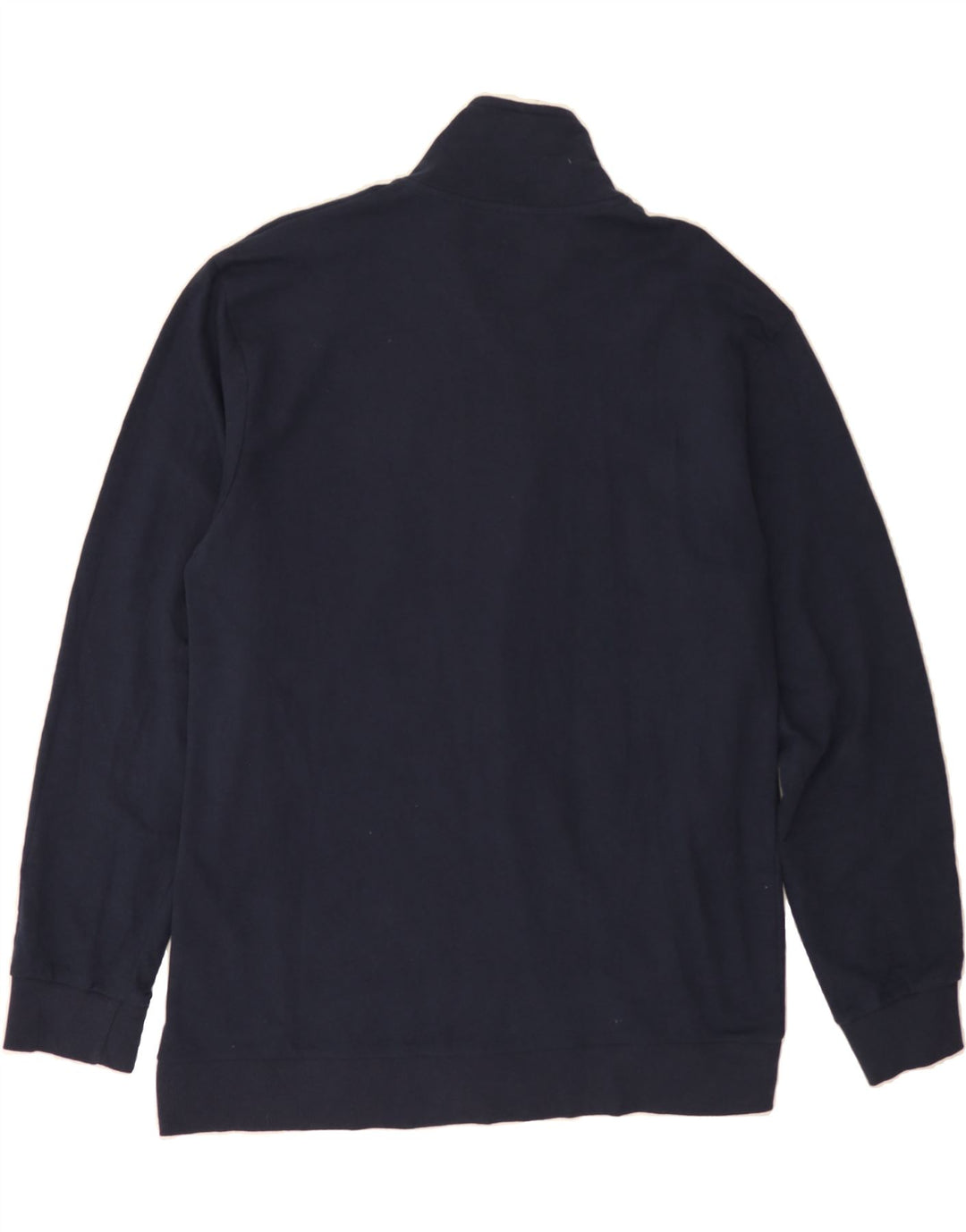 SUPERGA Womens Tracksuit Top Jacket UK 20 2XL Navy Blue Cotton Vintage Superga and Second-Hand Superga from Messina Hembry 