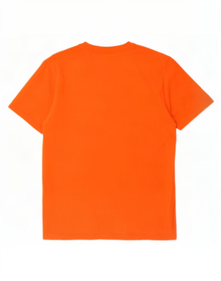 T-shirt grafica da uomo Nike Top Large in cotone arancione