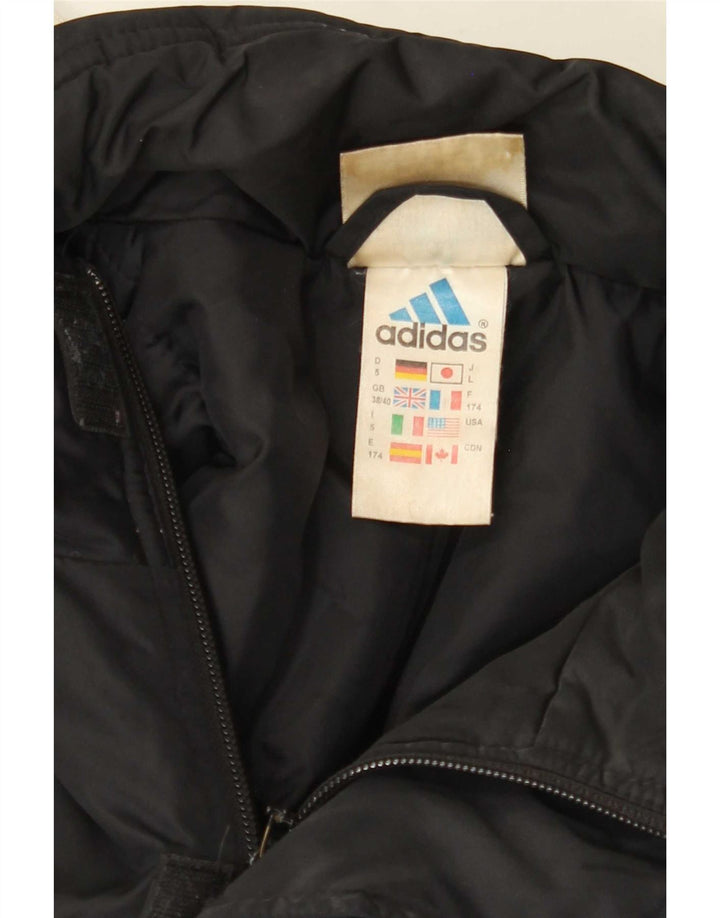 Giacca imbottita da uomo Adidas UK 38/40 media nera in poliammide