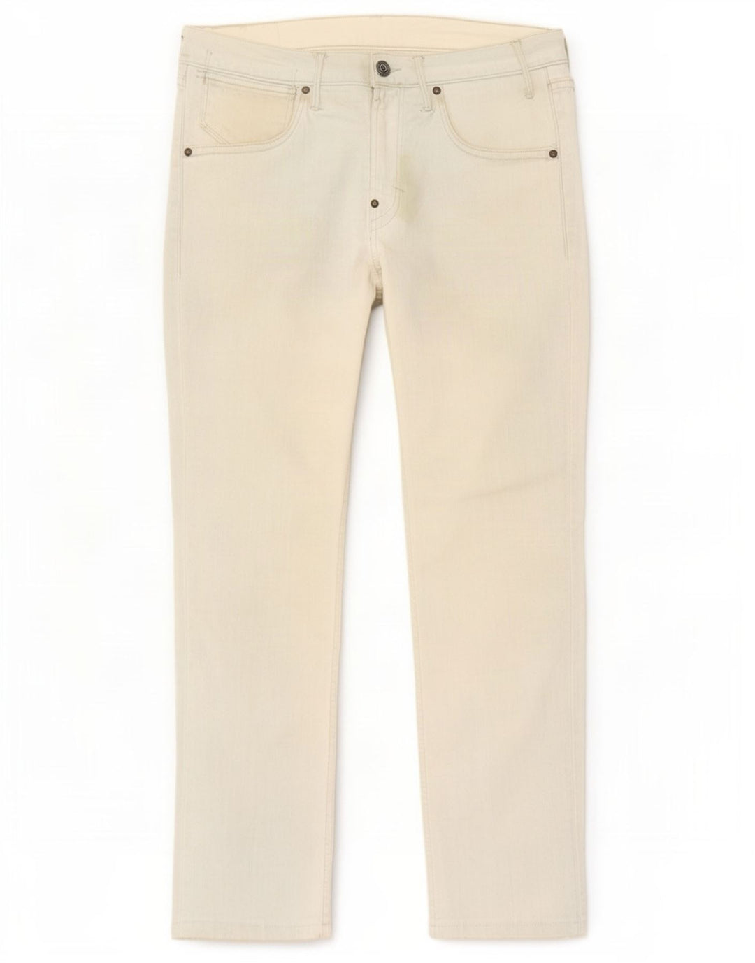Jeans dritti da donna Levi's W30 L27 bianchi