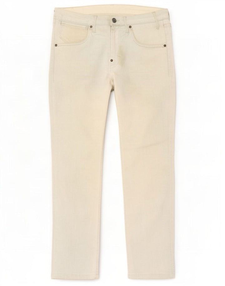Jeans dritti da donna Levi's W30 L27 bianchi
