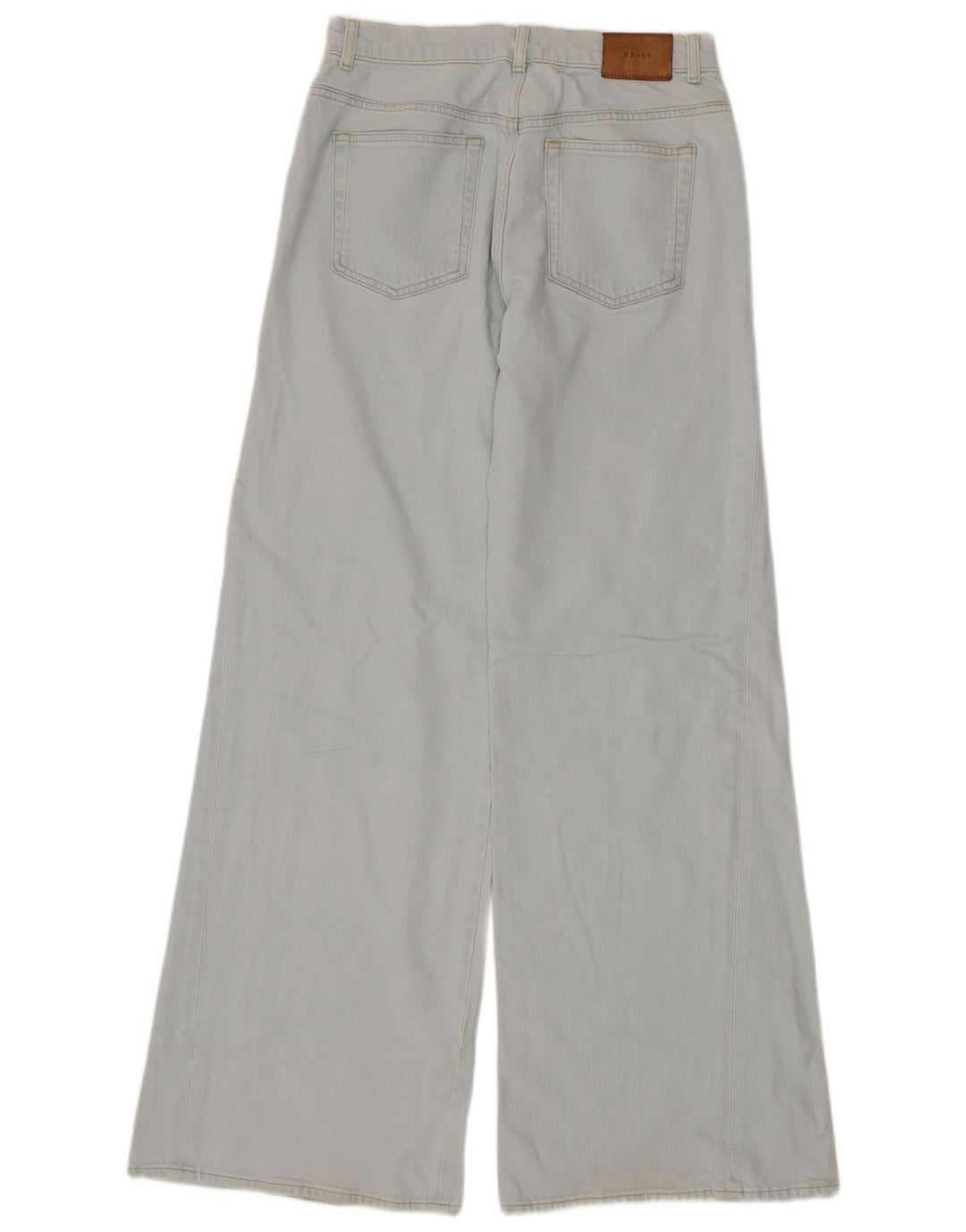 Jeans Reiss a gamba larga da donna W27 L35 cotone blu