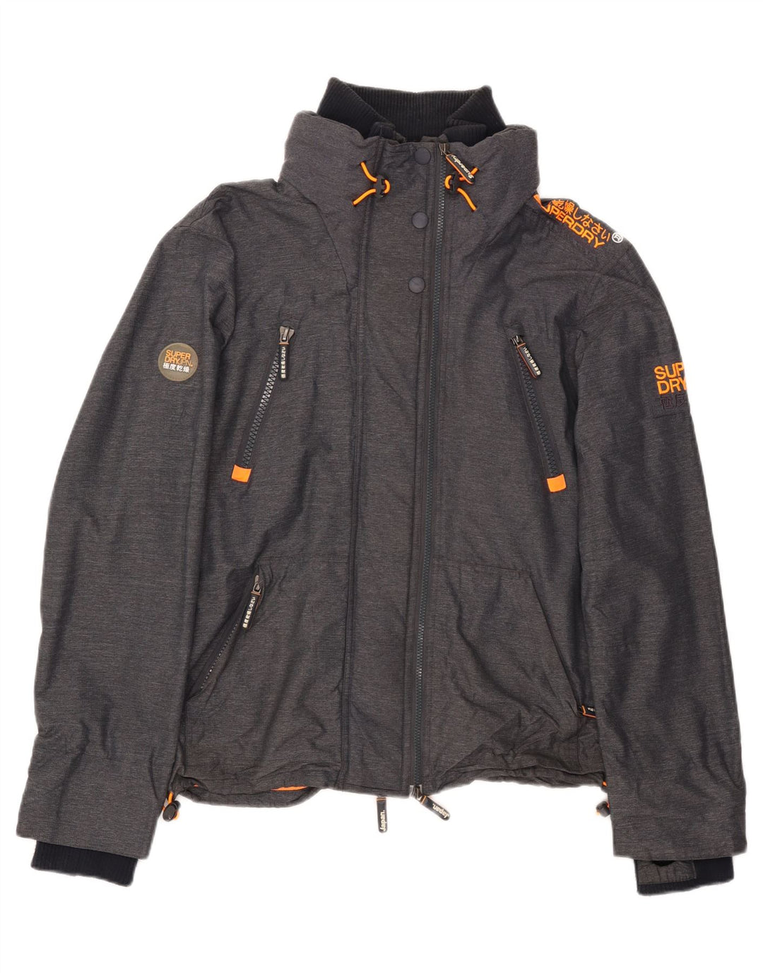 Giacca a vento da uomo Superdry UK 42 XL nylon grigio