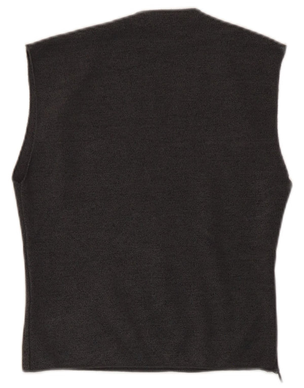 Canotta corta da donna Zara UK 12 Grigio medio