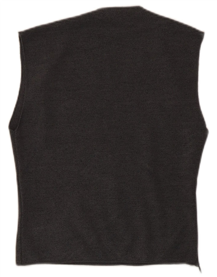 Canotta corta da donna Zara UK 12 Grigio medio