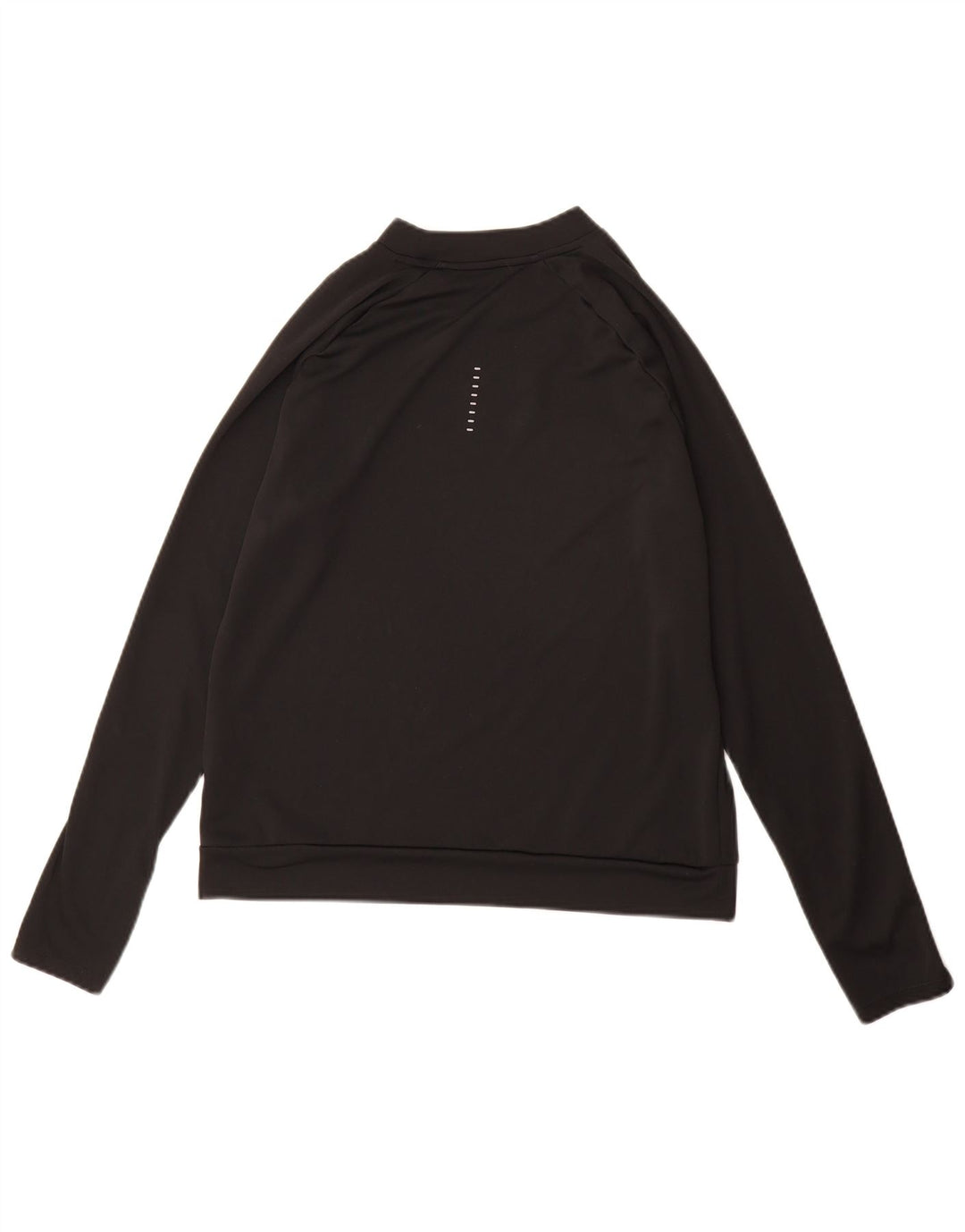 Maglia Nike Dri Fit da uomo a manica lunga piccola in poliestere nero