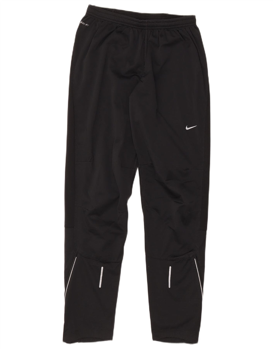 Pantaloni da tuta Nike Dri Fit da uomo piccoli in poliestere nero