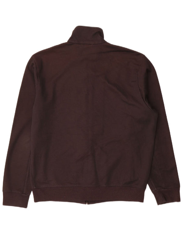 Giacca da tuta da uomo PUMA grande in poliestere color block nero