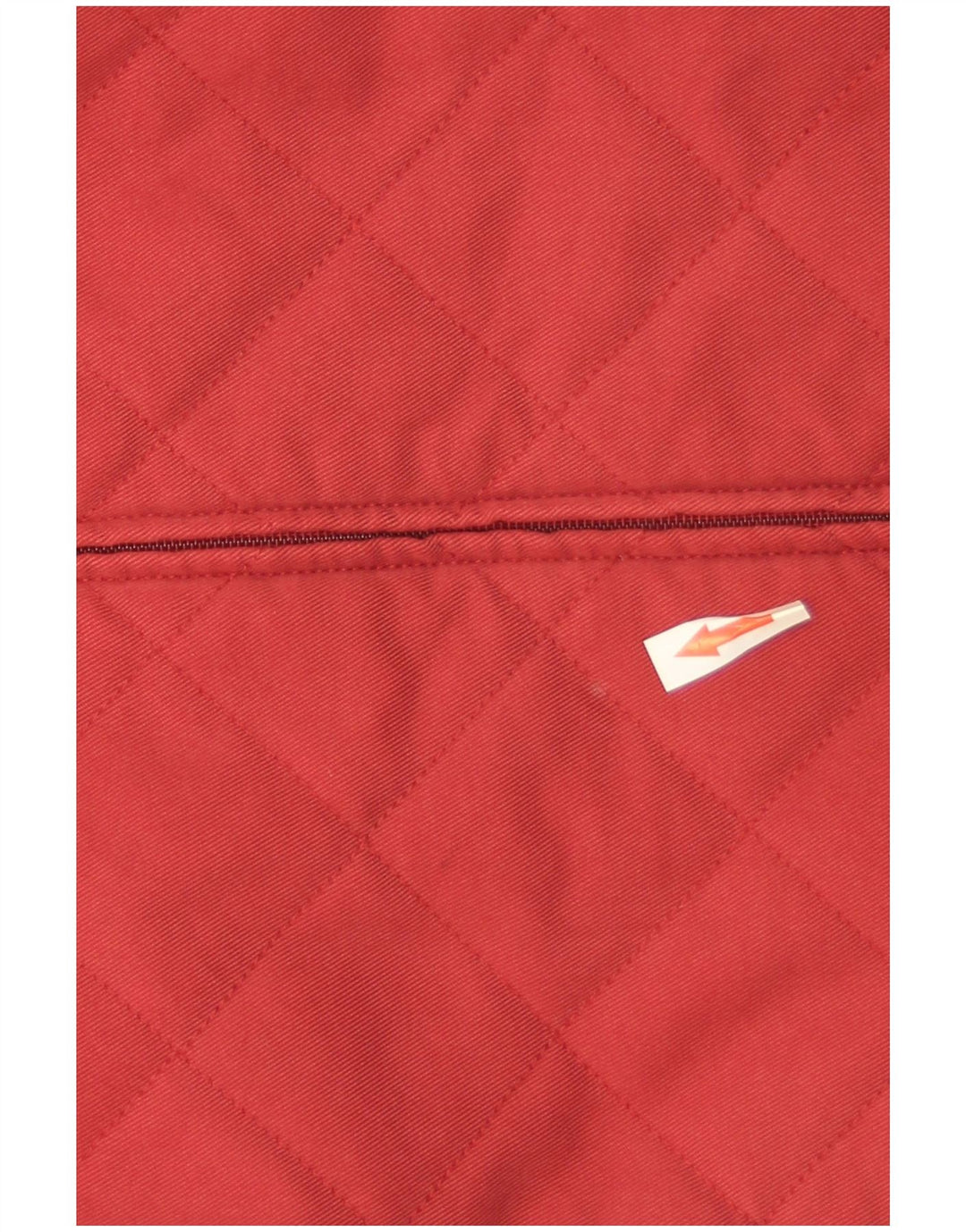 Gilet trapuntato da donna Orvis UK 16 grande rosso poliestere