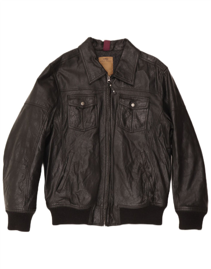 Giacca In Pelle Uomo Conbipel IT 54 XL Nera