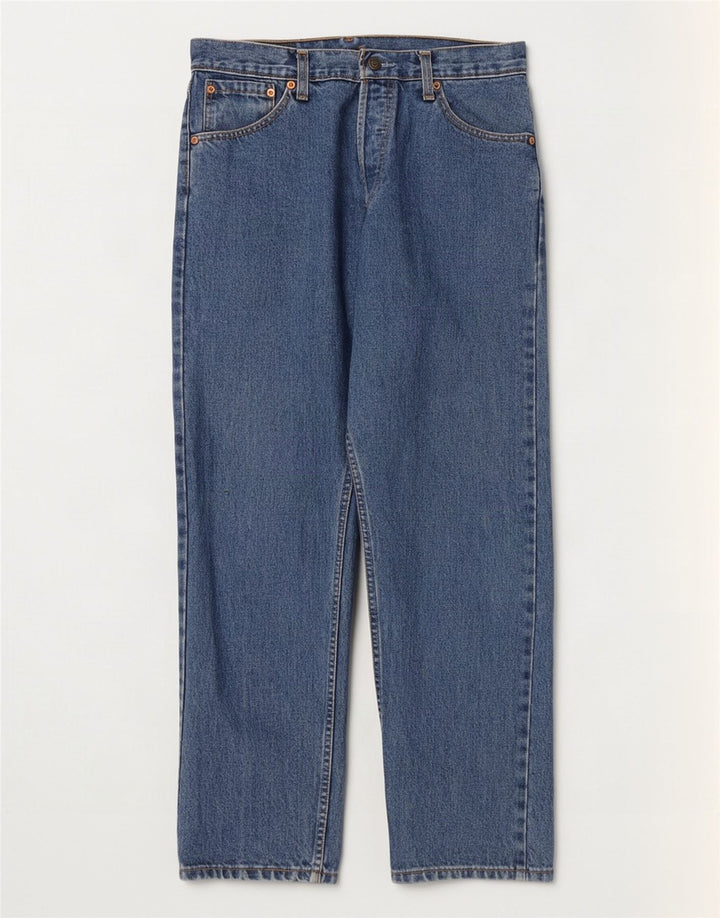 Jeans Levi's Uomo 522 Slim Tapered W32 L30 Cotone Blu
