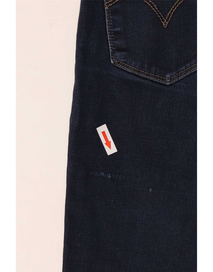 Jeans Levi's 715 Bootcut da donna W24 L26 cotone blu navy
