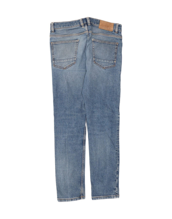Jeans skinny da donna Zara EU 42 Large W32 L30 cotone blu