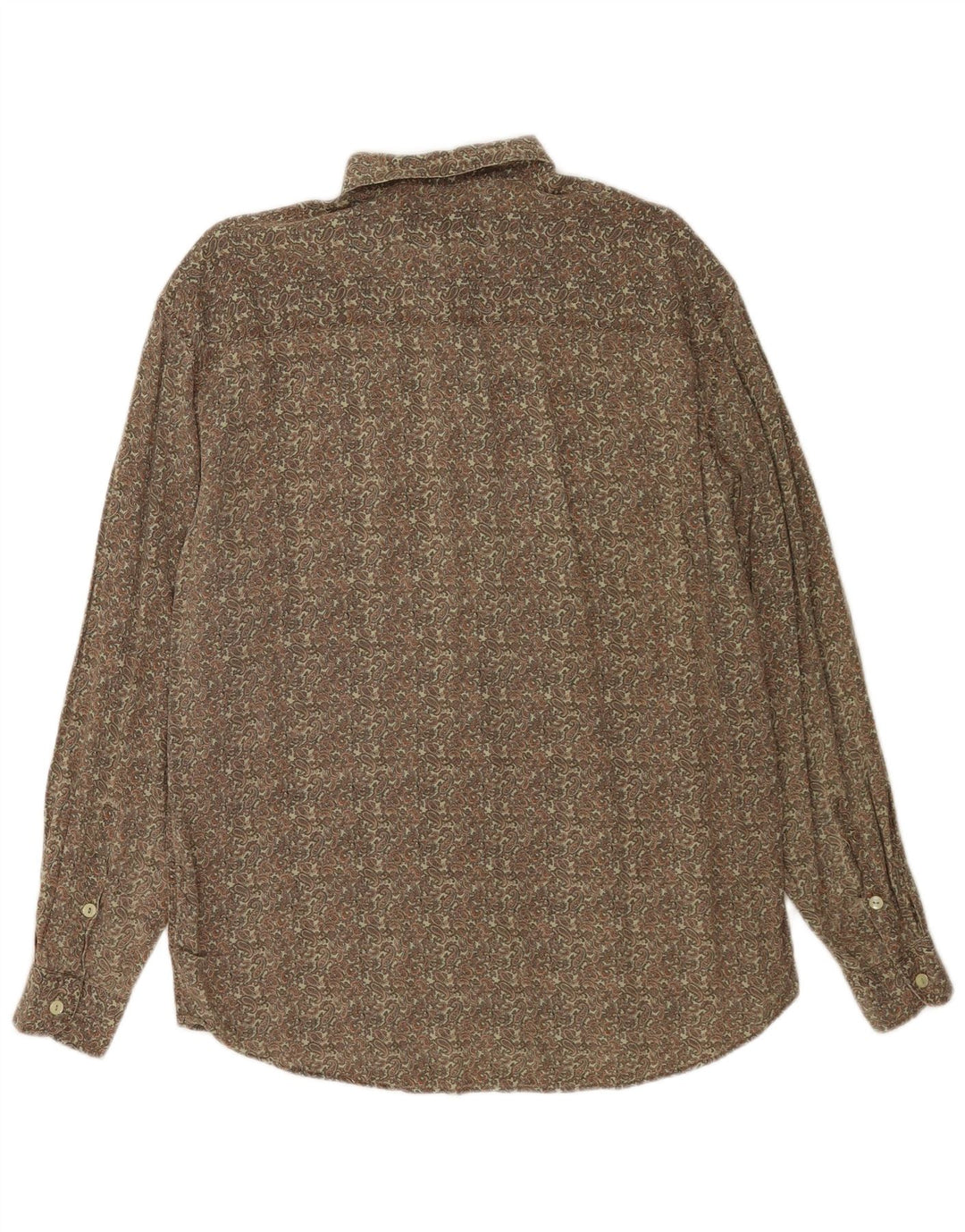 Camicia da uomo Wampum grande kaki Paisley