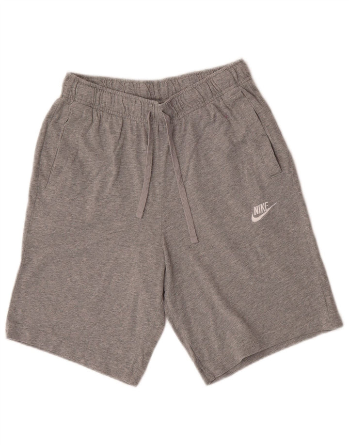 Pantaloncini sportivi Nike da uomo piccoli in cotone grigio