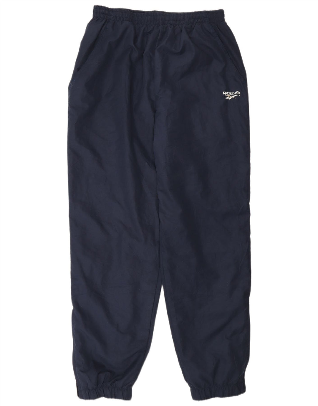 Pantaloni da tuta da uomo Reebok Joggers Large Blu Navy Poliestere