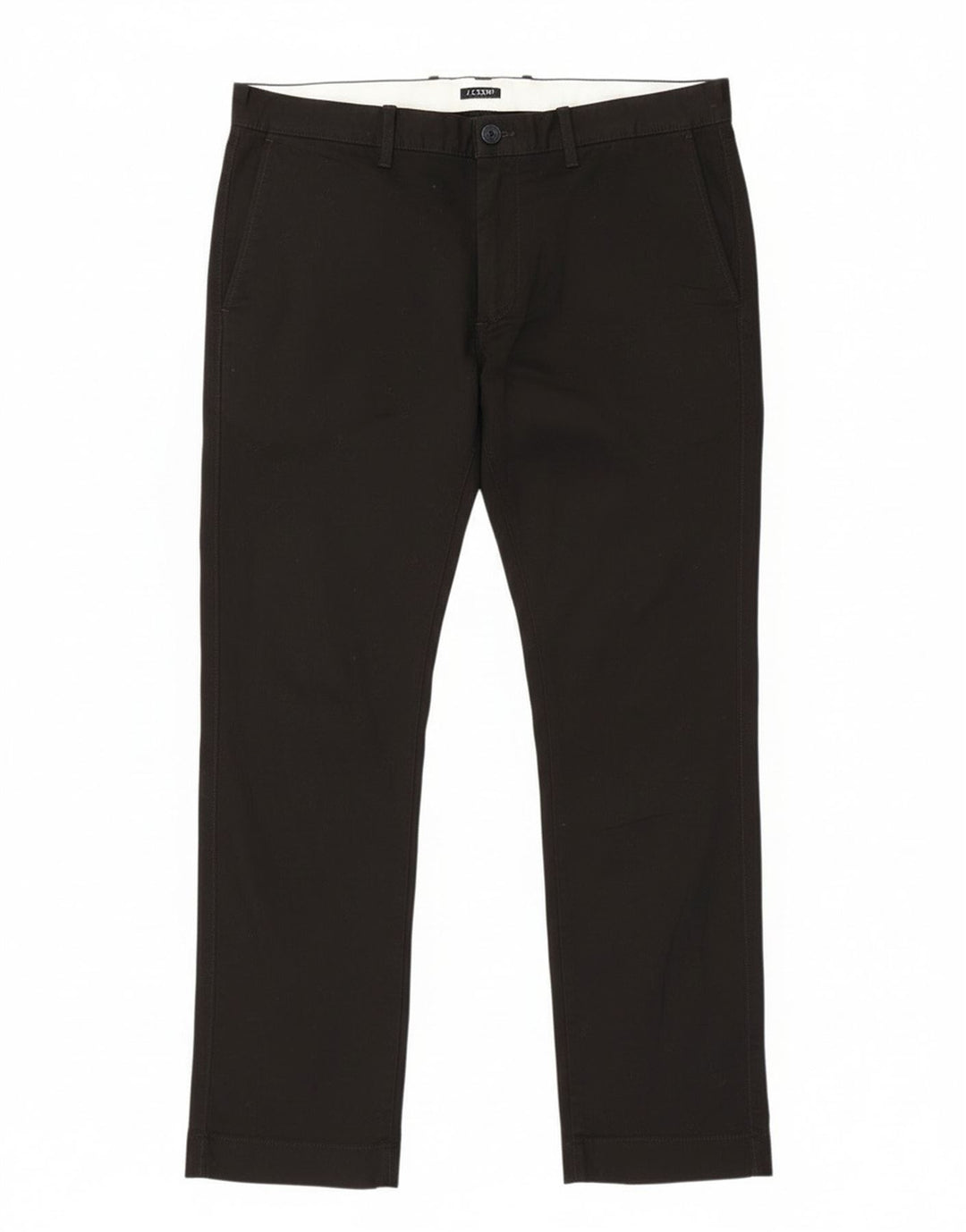 Pantaloni da abito slim slim J. Crew da uomo W34 L30 cotone nero