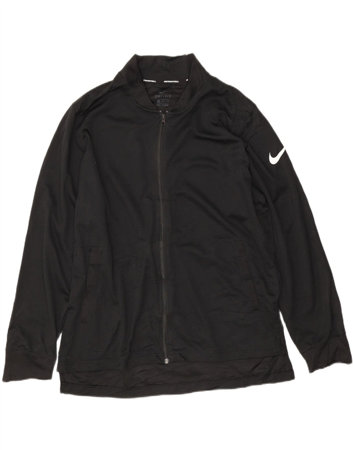 Giacca da tuta Nike Dri Fit da uomo XL nera in poliestere