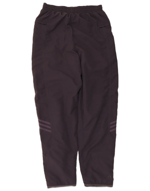 Pantaloni da tuta da donna Adidas UK 10 Small Blu Navy Poliestere