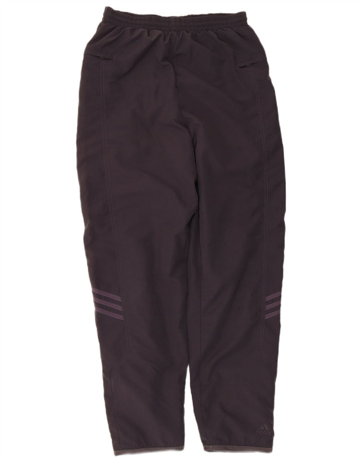 Pantaloni da tuta da donna Adidas UK 10 Small Blu Navy Poliestere