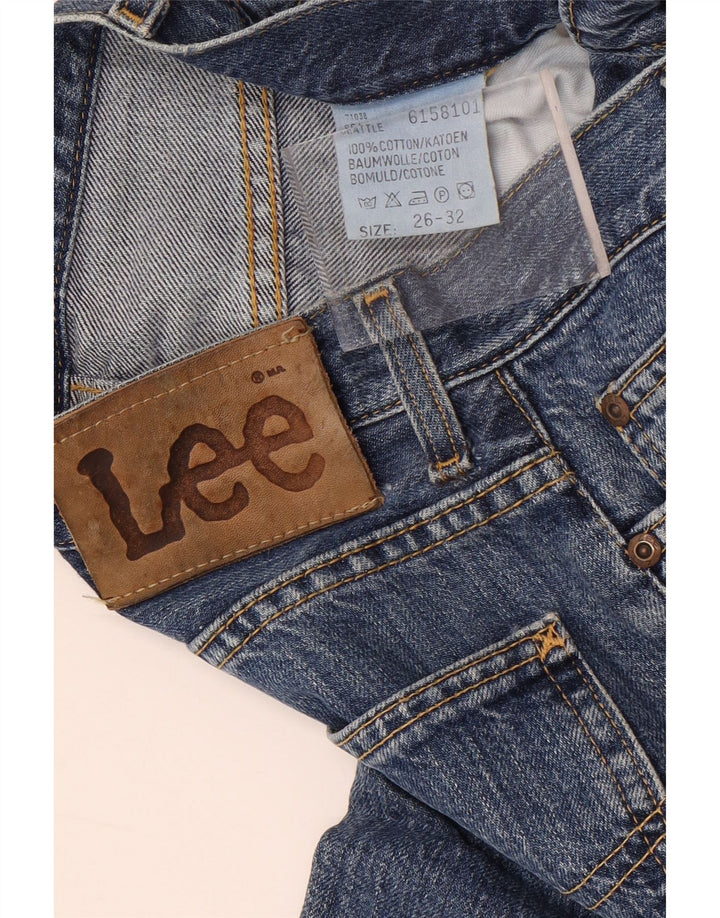 Jeans dritti da donna Lee W26 L32 cotone blu