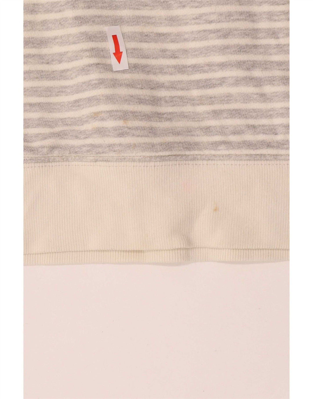 Maglione maglione a collo alto da donna Joules UK 12 Gessato grigio medio