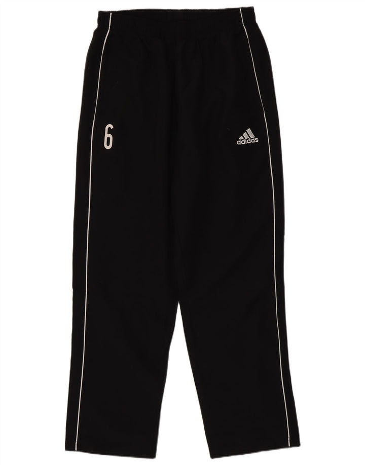 Pantaloni da tuta con grafica ADIDAS da uomo, poliestere nero medio