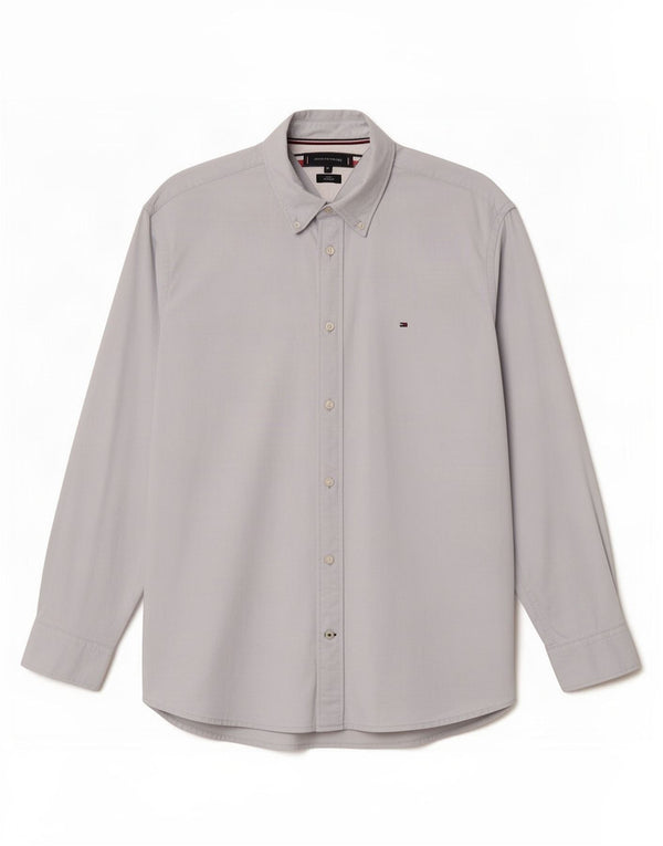 Camicia da uomo vestibilità regolare Tommy Hilfiger XL blu