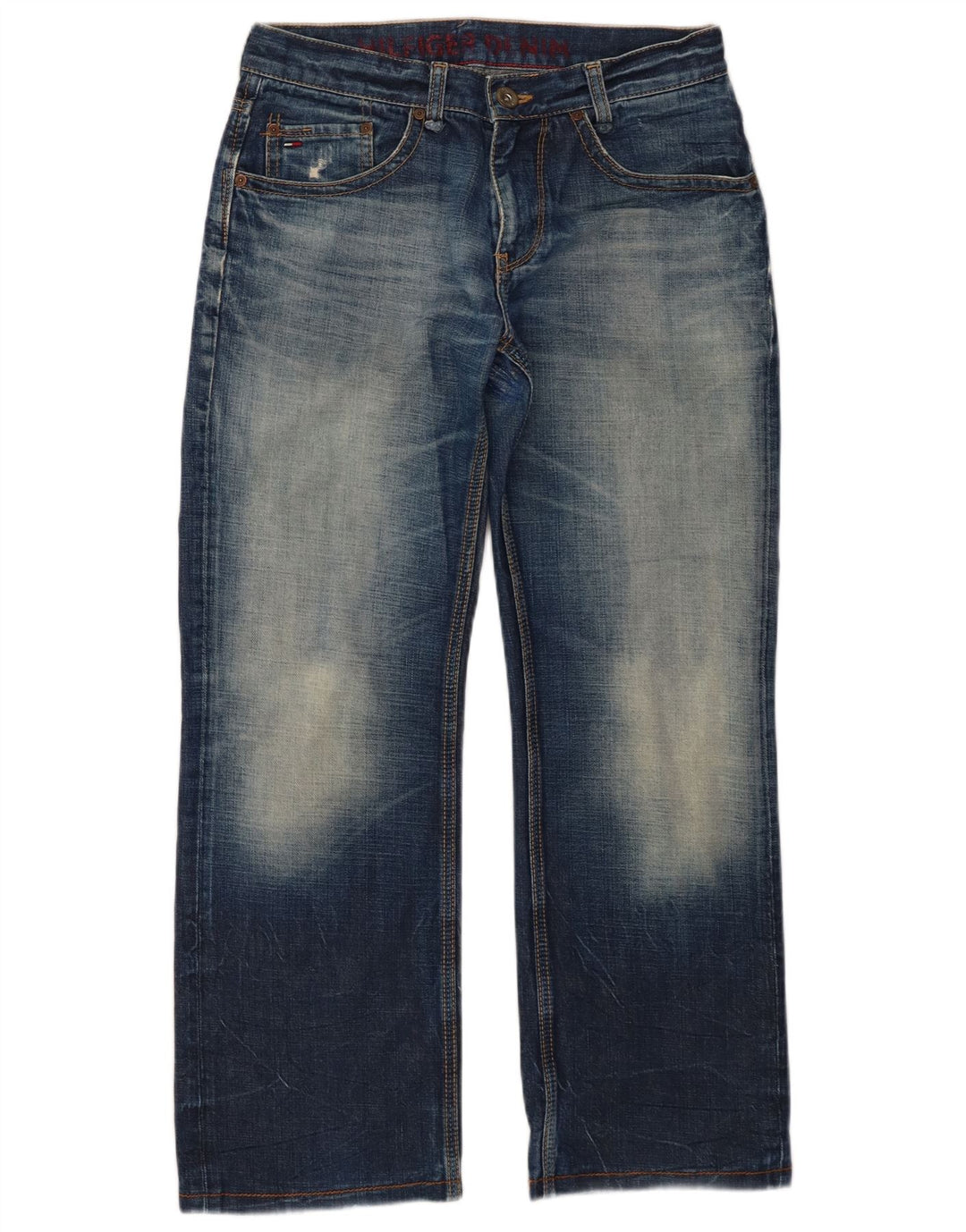 Jeans dritti da uomo Tommy Hilfiger W30 L28 Blu