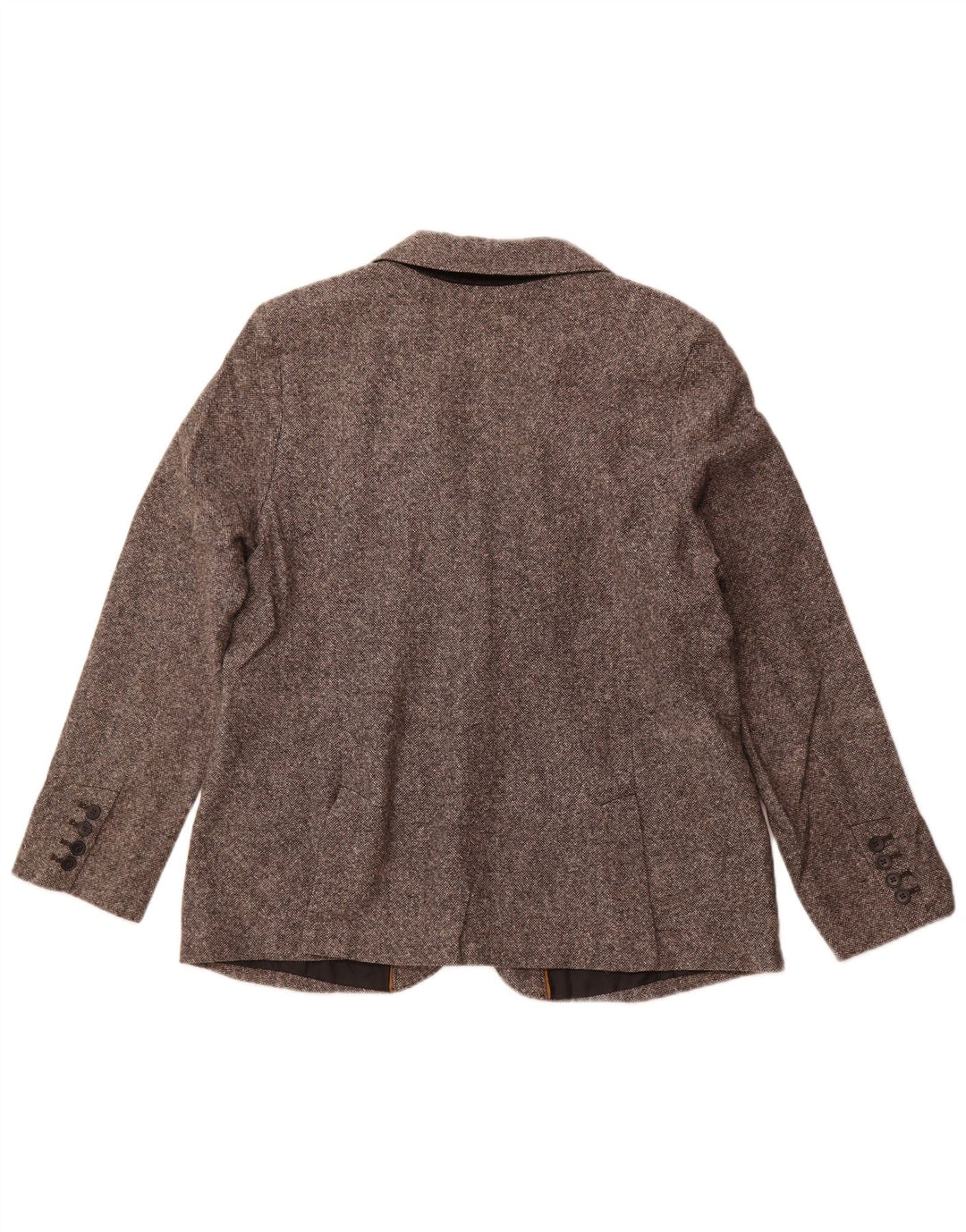 EDDIE BAUER Giacca blazer a 2 bottoni da donna US 18 2XL Lana grigia