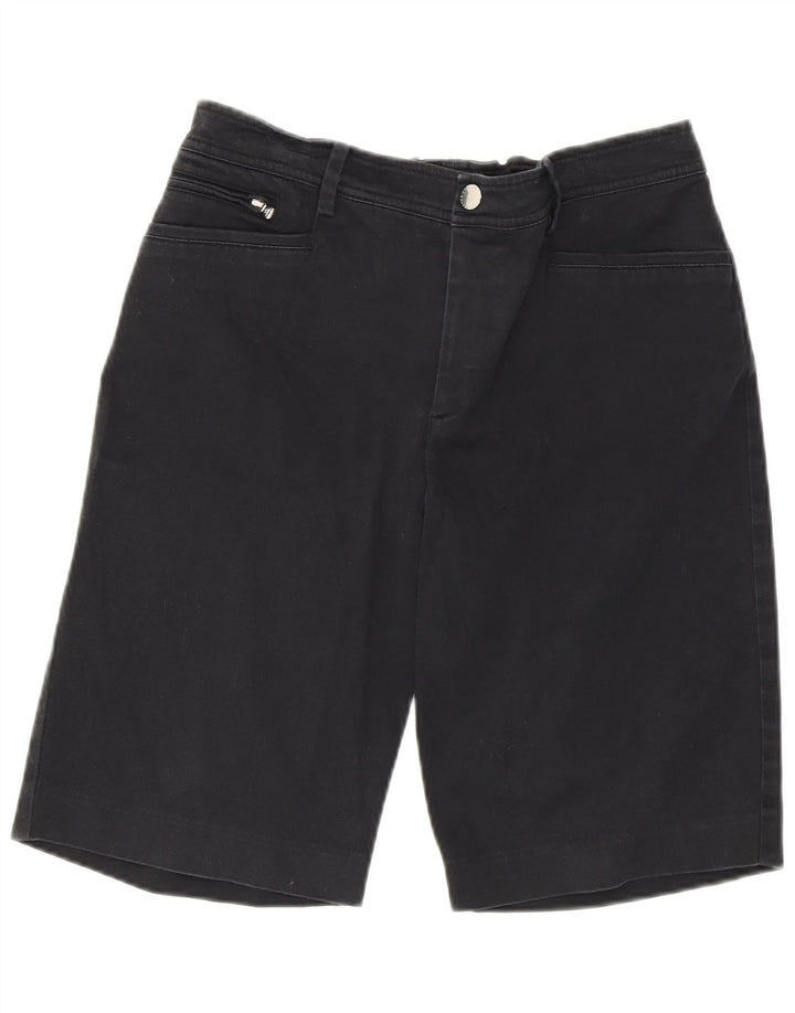 Bermuda da donna Ralph Lauren US 8 medio W30 cotone nero