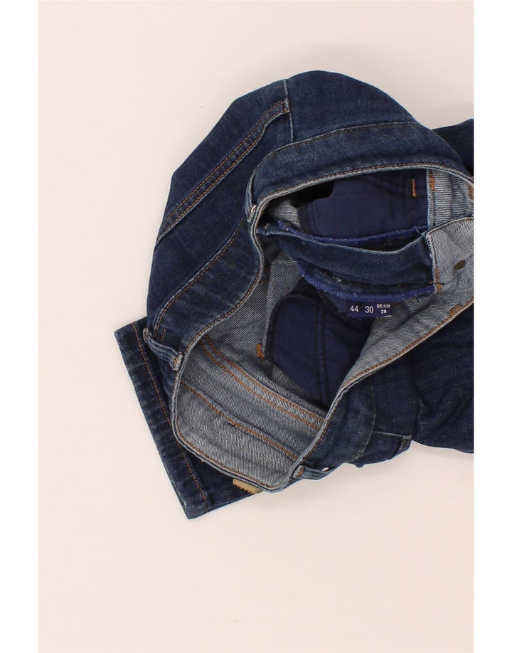 TRUSSARDI Womens Skinny Jeans W28 L29 Navy Blue Vintage Trussardi and Second-Hand Trussardi from Messina Hembry 