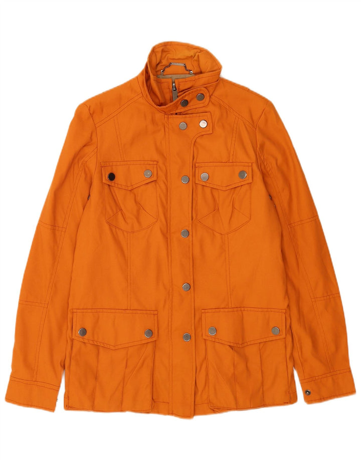 Giacca utility da donna Zara UK 10 piccola in nylon arancione