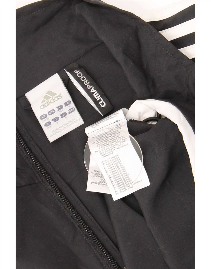 Top da tuta Adidas Clima Proof Pullover da uomo UK 34/36 Small Nero