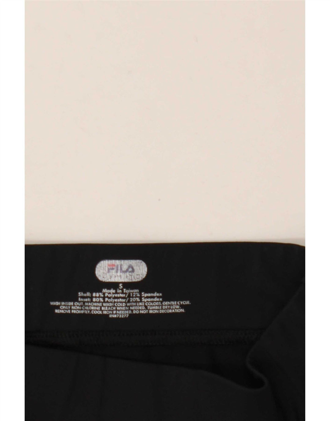 Pantaloni da tuta Fila da donna Capri UK 10 piccoli poliestere nero
