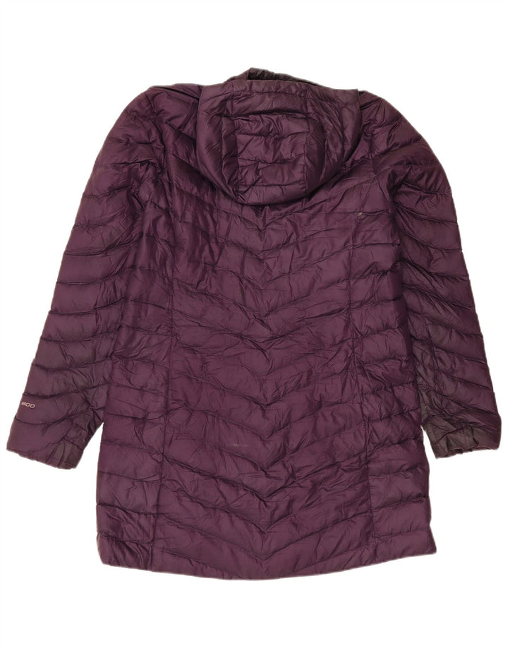 Cappotto imbottito con cappuccio da donna The North Face UK 16 Large Viola Poliestere