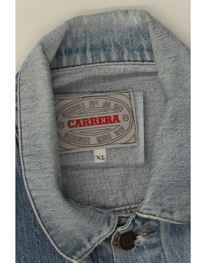 Giacca in denim da donna Carrera UK 42 XL Blu